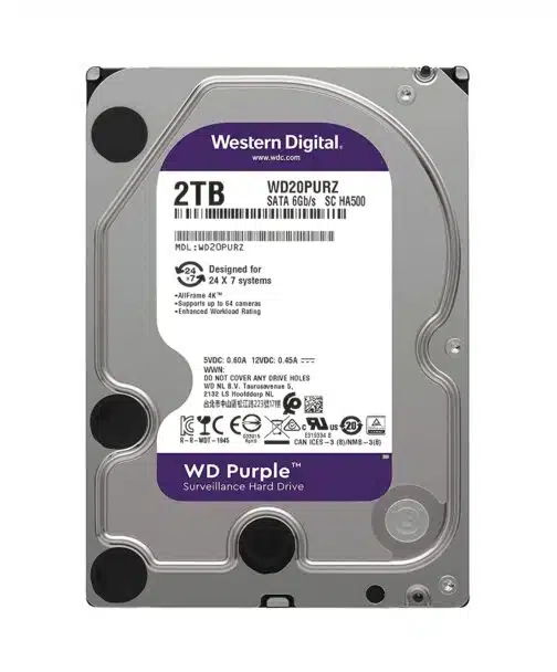 WD Purple 2tb Hard Disk Cyber Pro Bangalore