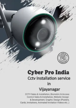 Professional CCTV installation in Vijayanagar.